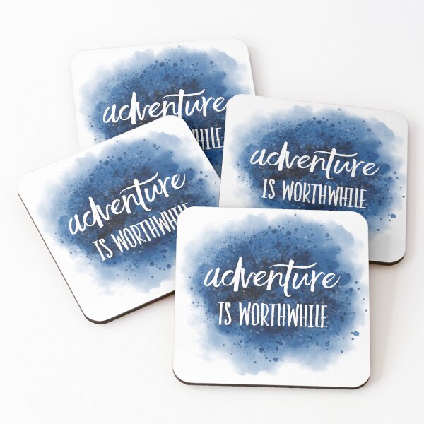 Item preview, Adventure is worthwhile Motivational Aesop Quote designed and sold by mhfoto.