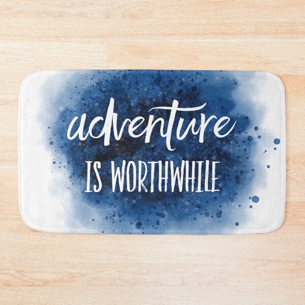 Item preview, Adventure is worthwhile Motivational Aesop Quote designed and sold by mhfoto.