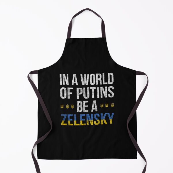 Item preview, In a World of Putins Be a Zelensky - Cлава Україні Slava Ukrayini - Slava Ukraini - Ukraini Glory to designed and sold by RayAndAnnShop.