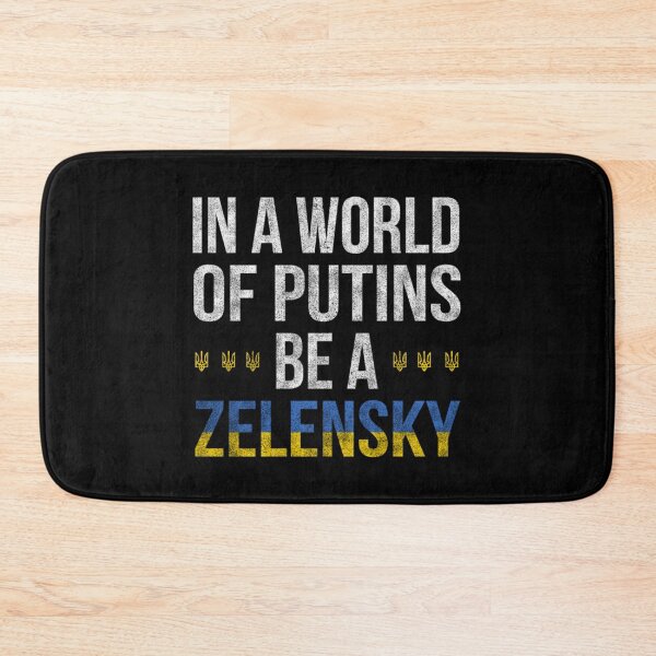 Item preview, In a World of Putins Be a Zelensky - Cлава Україні Slava Ukrayini - Slava Ukraini - Ukraini Glory to designed and sold by RayAndAnnShop.