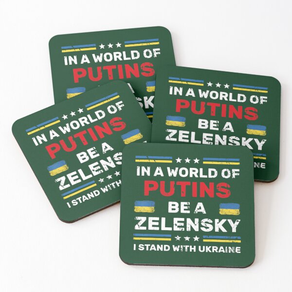 Item preview, In a world of Putins be a Zelensky Matching Gift I stand with Ukraine In a world of Putins be a Zele        designed and sold by RayAndAnnShop.