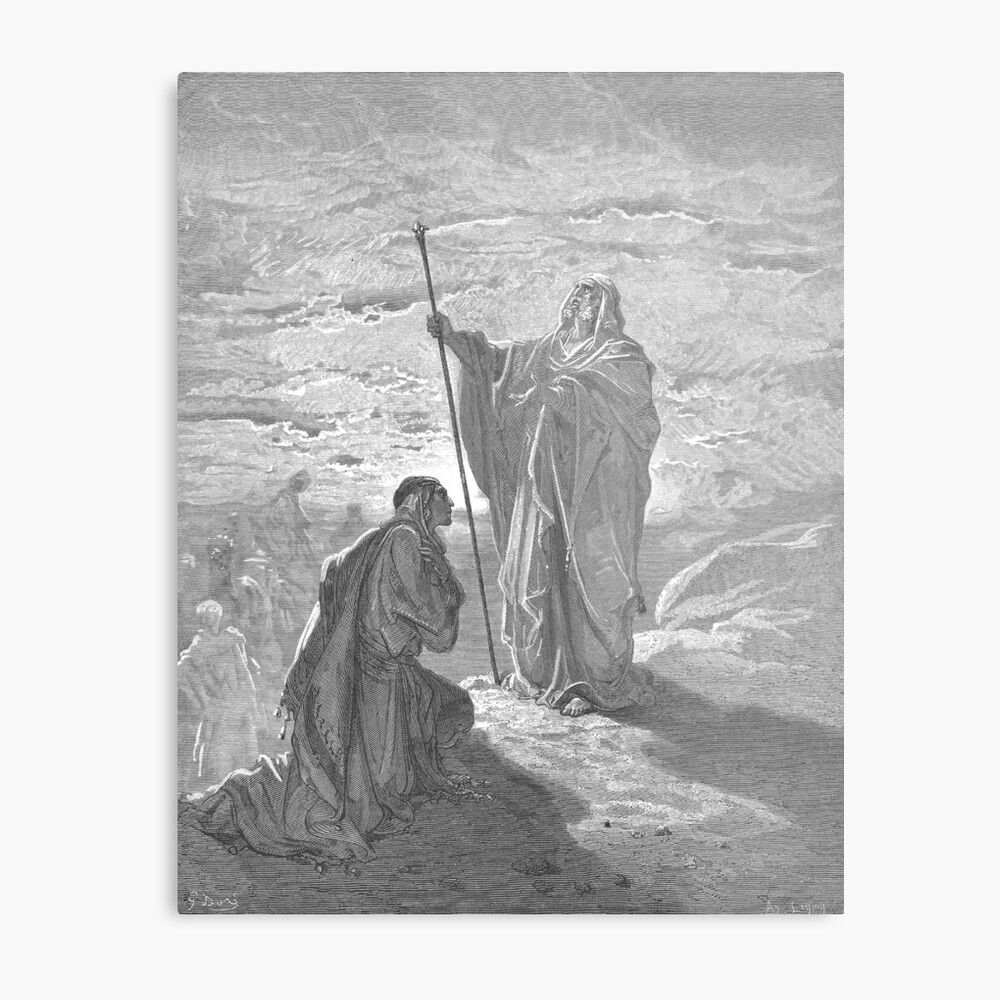 ARTCANVAS Saul And The Witch shops Of Endor 1866 Canvas Art Print by Gustave Dore