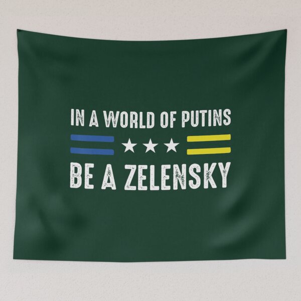 Item preview, In a world of Putins be a Zelensky Matching Gift I stand with Ukraine In a world of Putins be a Zele      designed and sold by RayAndAnnShop.