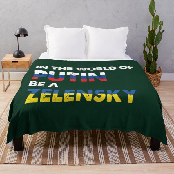 Item preview, In a world of Putins be a Zelensky Matching Gift I stand with Ukraine In a world of Putins be a Zele designed and sold by RayAndAnnShop.