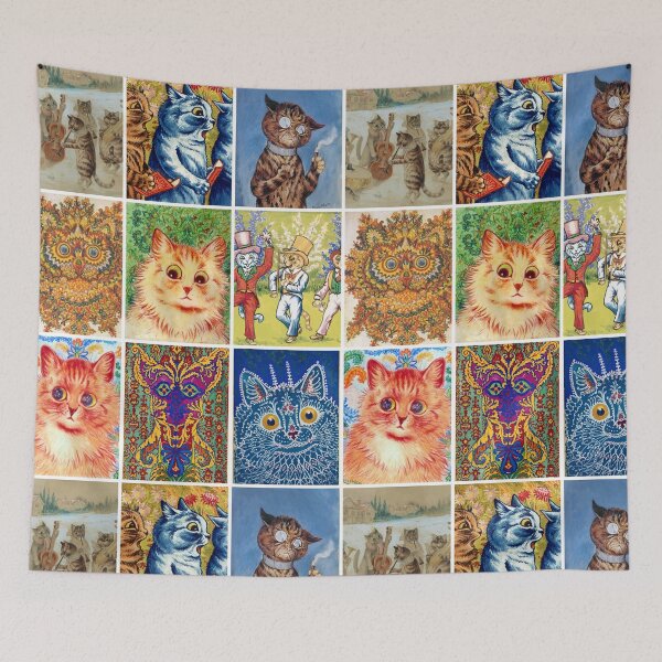 Item preview, HD LOUIS WAIN - Cats designed and sold by Go Logo Designs.