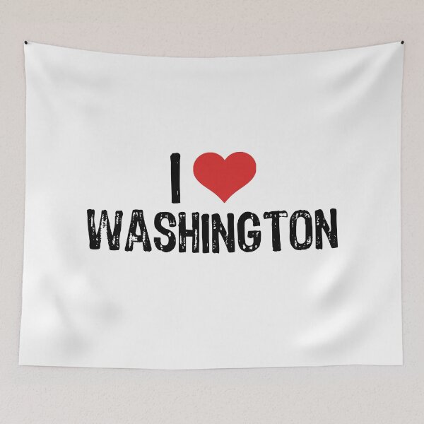 Item preview, I Love Washington designed and sold by The "I Love Everything" Shop.