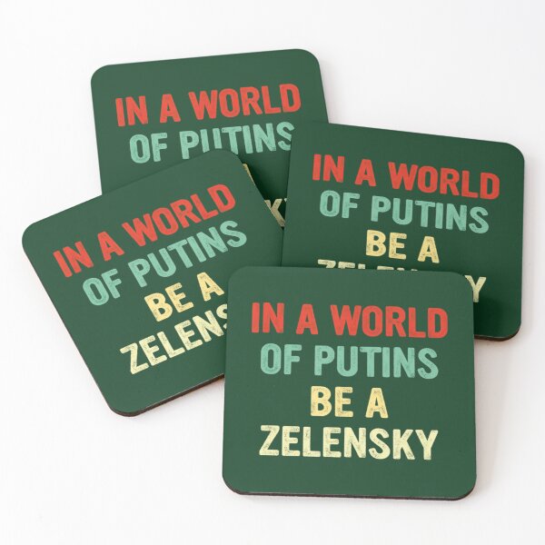 Item preview, In a world of Putins be a Zelensky Matching Gift I stand with Ukraine In a world of Putins be a Zele   designed and sold by RayAndAnnShop.