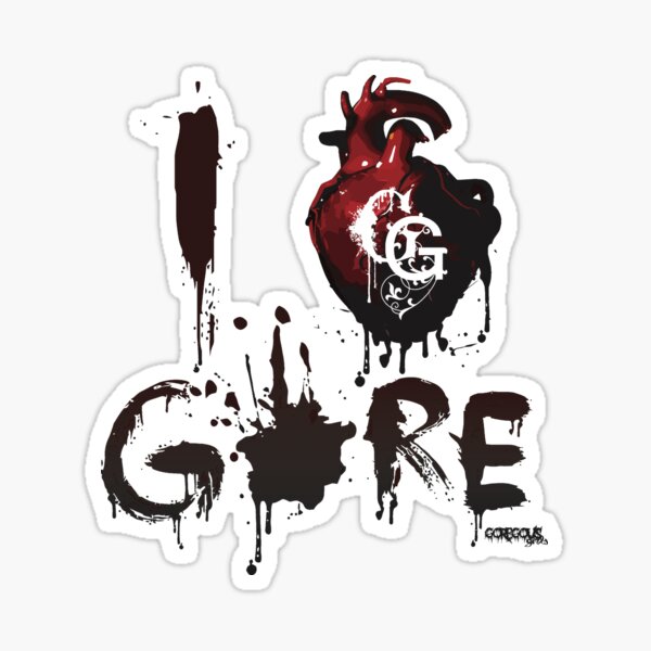 I <3 GORE 2 Sticker