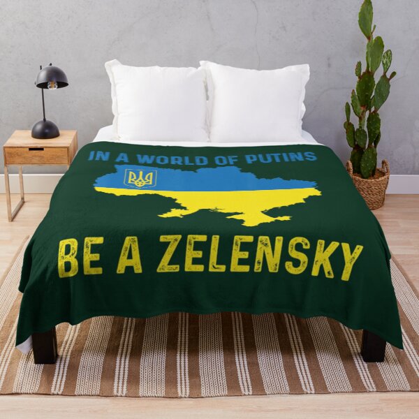 Item preview, In a world of Putins be a Zelensky Matching Gift I stand with Ukraine In a world of Putins be a Zele designed and sold by RayAndAnnShop.