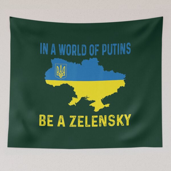 Item preview, In a world of Putins be a Zelensky Matching Gift I stand with Ukraine In a world of Putins be a Zele  designed and sold by RayAndAnnShop.