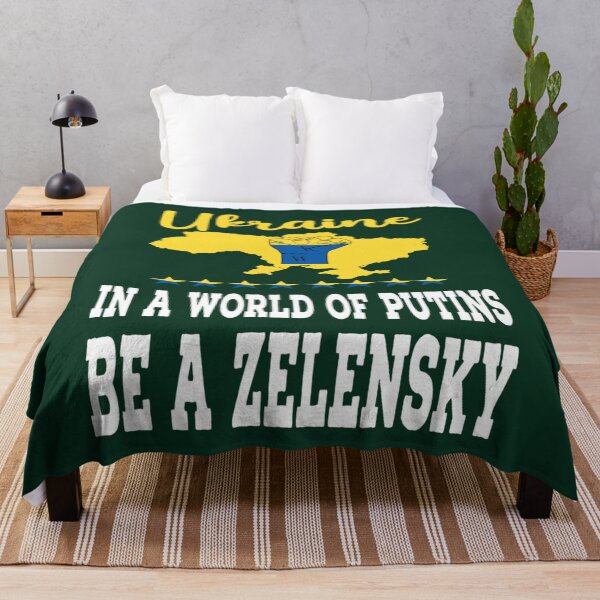 Item preview, In a world of putins be a zelensky. designed and sold by RayAndAnnShop.