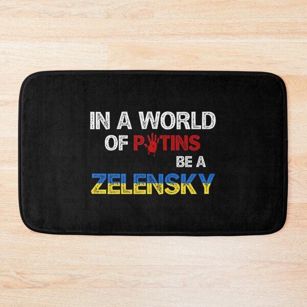 Item preview, Meme I Stand With Ukraine in a World of Putins Be a Zelensky   designed and sold by RayAndAnnShop.