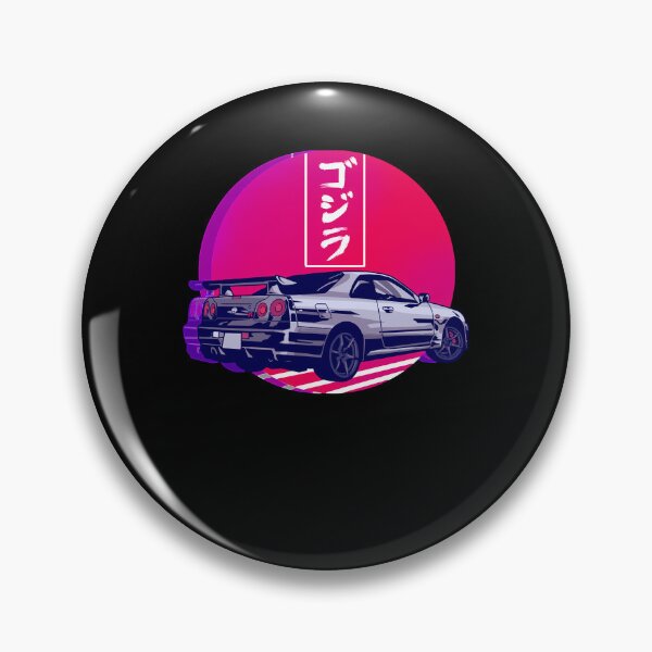 Item preview, Gtr R34 Gojira Sunset Vintage Retro designed and sold by Ferreira7664.