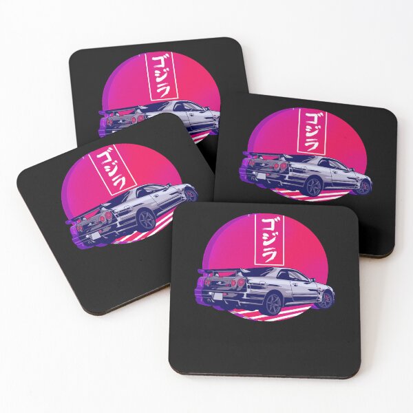 Item preview, Gtr R34 Gojira Sunset Vintage Retro designed and sold by Ferreira7664.