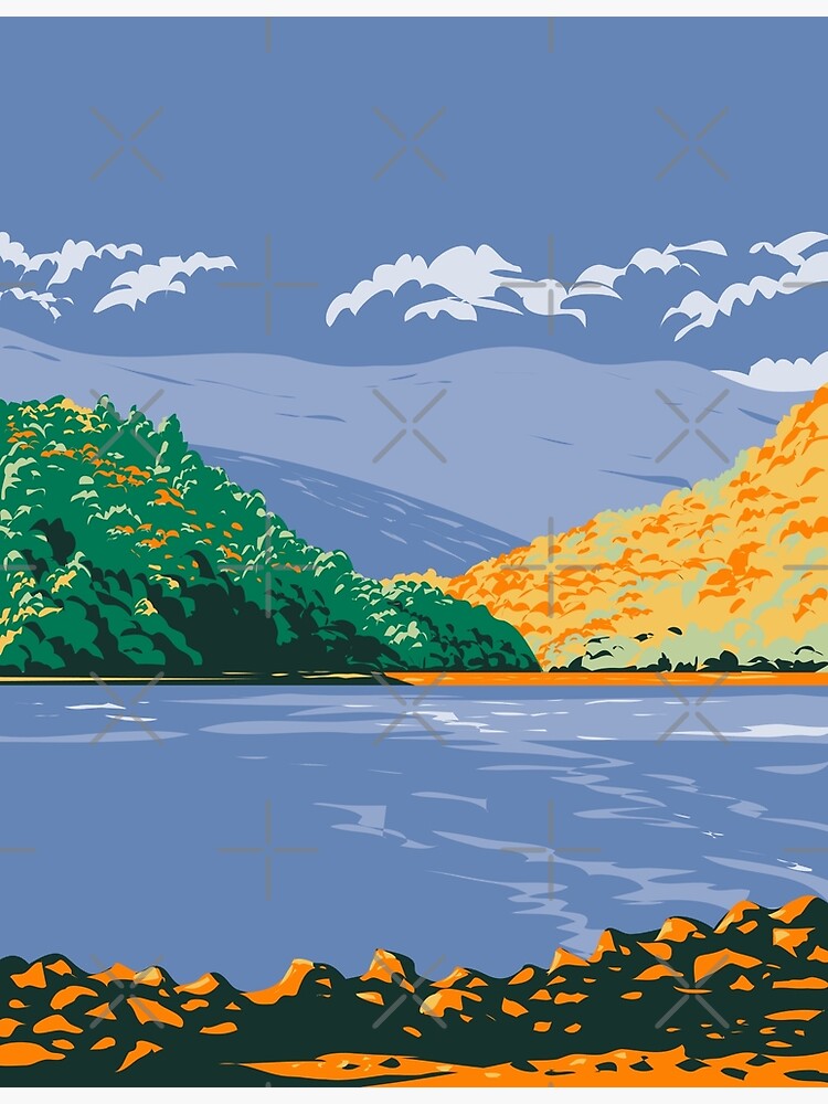 "Cove Lake State Park" Poster for Sale by ErmlandLabeL Redbubble