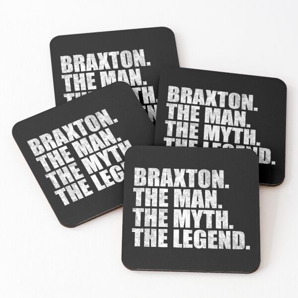 Item preview, Braxton Name Braxton The Man The Myth The legend designed and sold by Teelogic.