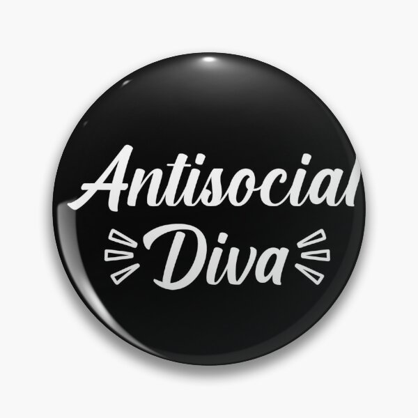 Item preview, Antisocial diva designed and sold by pnkpopcorn.