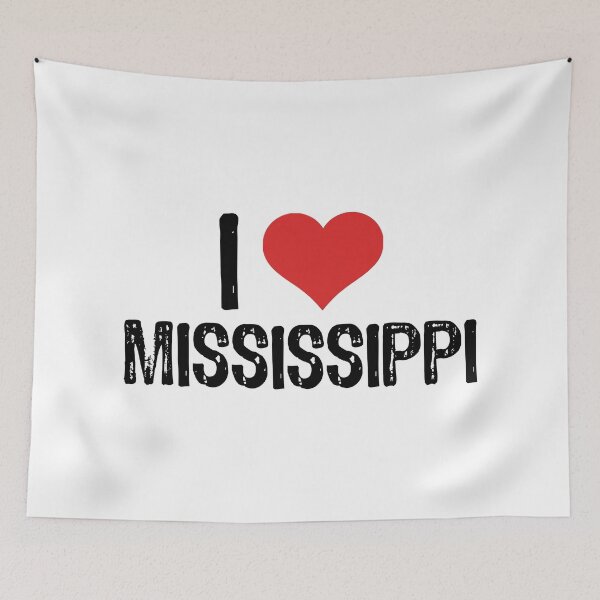 Item preview, I Love Mississippi designed and sold by The "I Love Everything" Shop.