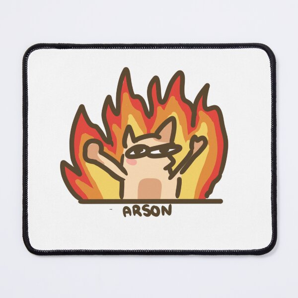 Item preview, arson cat  designed and sold by littlemelvin.
