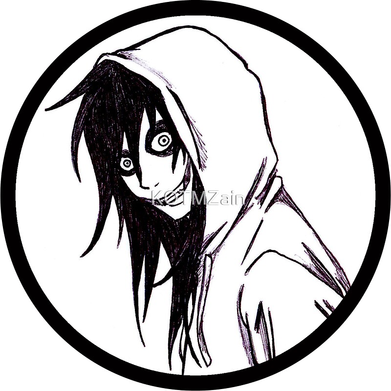 "Jeff The Killer 1" Stickers by KOTMZain Redbubble