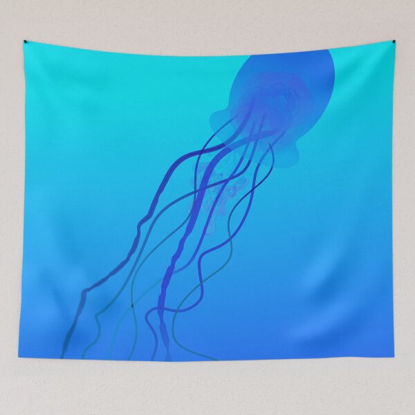 Item preview, Jellyfish light blue design designed and sold by MystixJack.