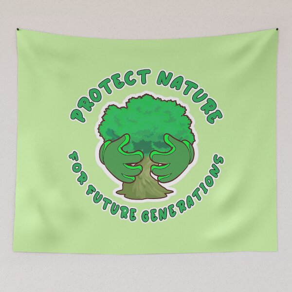 Item preview, Copy of protect nature for future generations, save planet keep it green designed and sold by Tiziza.