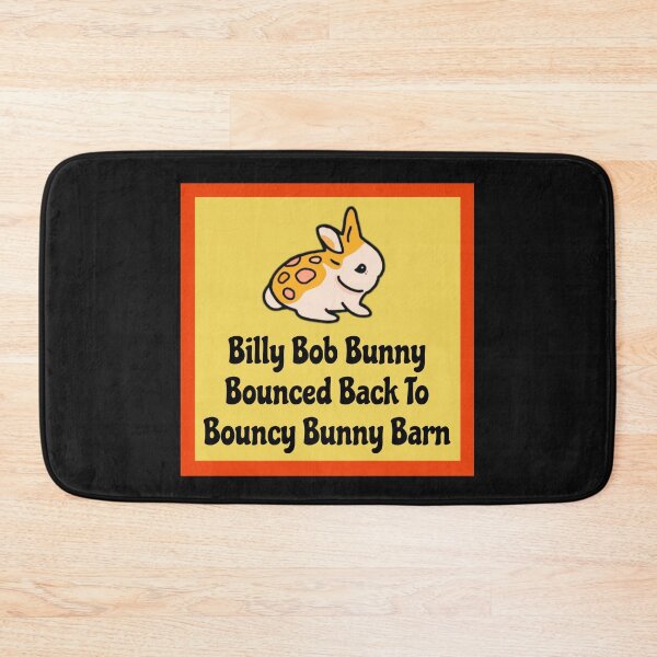 Item preview, Funny American Rabbit Breed Tongue Twister - Billy Bob Bunny American Fuzzy Lop designed and sold by wigobun.