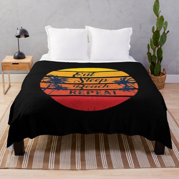 Item preview, Eat sleep beach repeat designed and sold by pnkpopcorn.