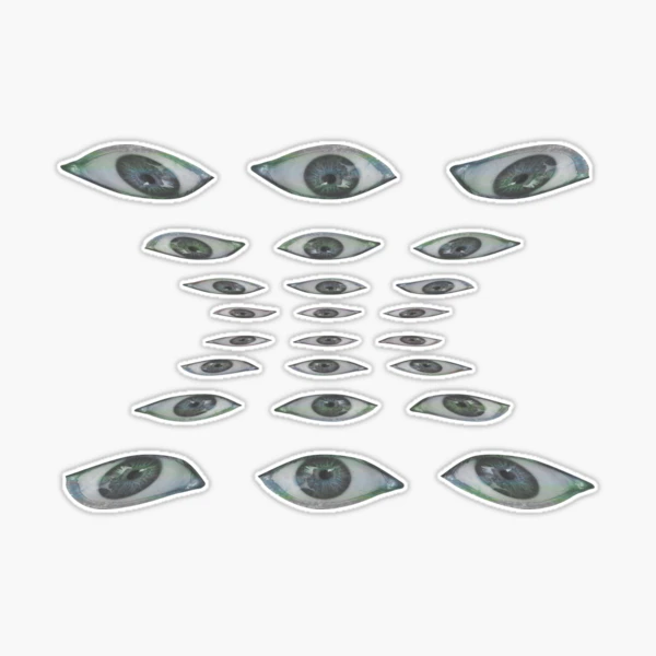 check out my other stickers bae #eye #weirdcore #cybercore