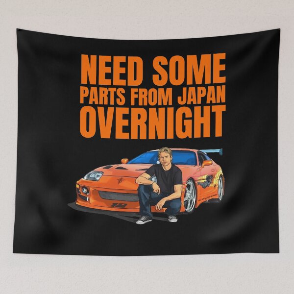 Item preview, Need Some Parts From Japan Overnight Retro designed and sold by Ferreira7664.