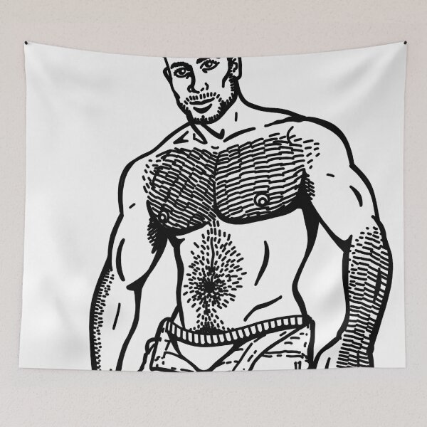 Item preview, HANDSOME FUNNY MAN designed and sold by abstractnudes.