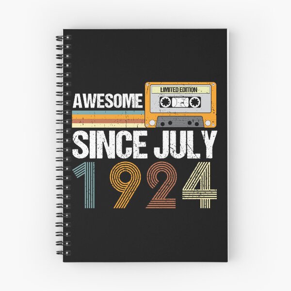 Item preview, Awesome Since July 1924 | 98th birthday | vintage July 1924 designed and sold by AMINE  ★★★★★.