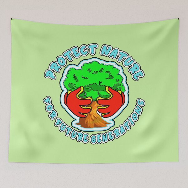 Item preview, protect nature for future generations, save planet keep it green designed and sold by Tiziza.