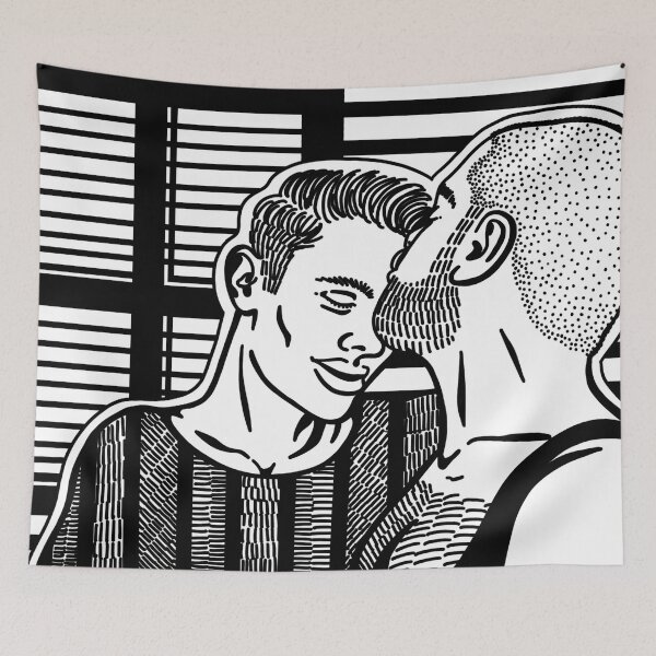 Item preview, FOREHEAD KISSES designed and sold by abstractnudes.