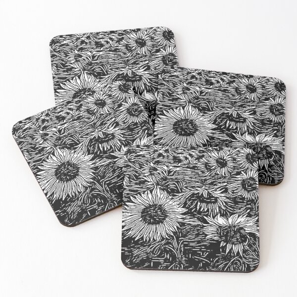 Item preview, Dark Comic Sunflower Field designed and sold by OnigiriDoctor.