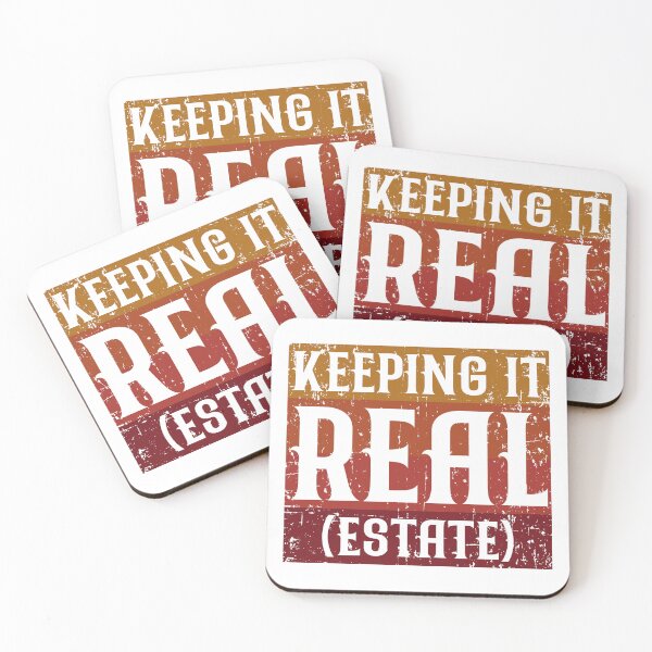 Item preview, Keeping it real (estate) designed and sold by TopBaseline.