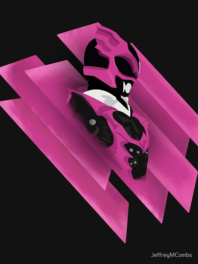 Thumbnail 3 of 3, Scarf, Pink Psycho Ranger Sticker Psycho Ranger designed and sold by JeffreyMCombs.