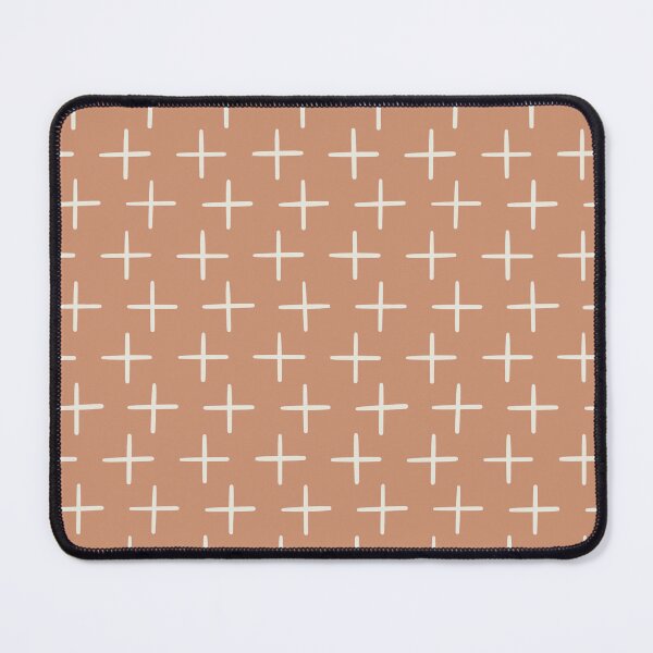 Item preview, Plus pattern - Tan + Alabaster White designed and sold by NolkDesign.