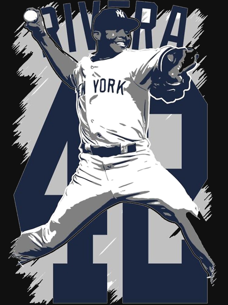 Mariano Rivera Number 42 (black) T-shirt. By Artistshot