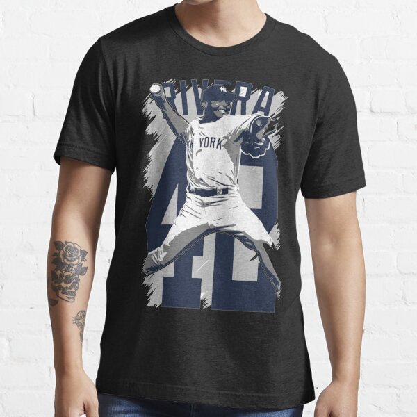 Mariano Rivera Number 42 (black) T-shirt. By Artistshot