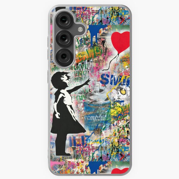 Item preview, Balloon Girl Street Art Mashup designed and sold by WE-ARE-BANKSY.