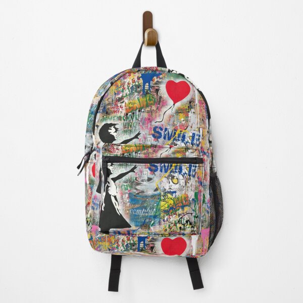 Item preview, Balloon Girl Street Art Mashup designed and sold by WE-ARE-BANKSY.
