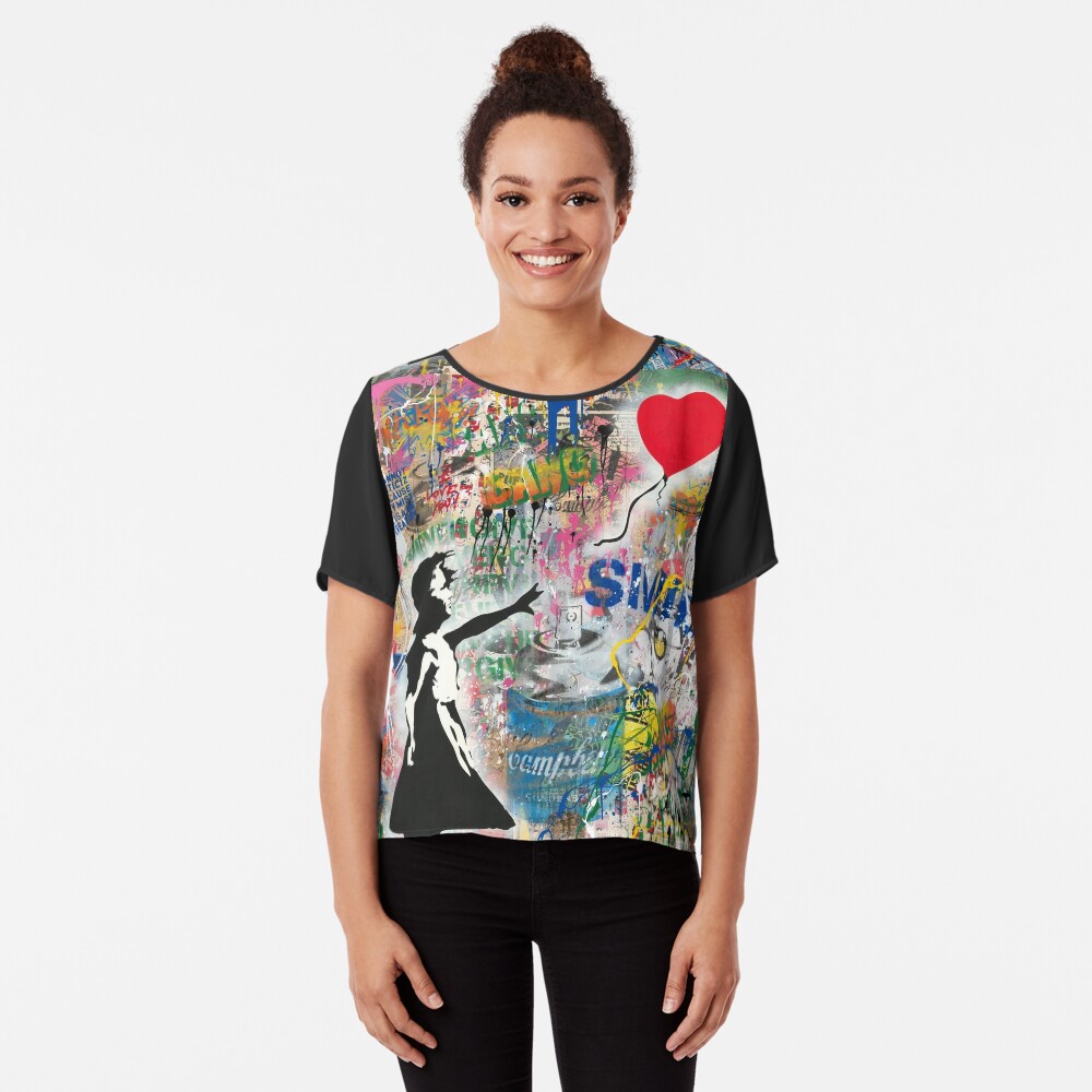 Item preview, Chiffon Top designed and sold by WE-ARE-BANKSY.