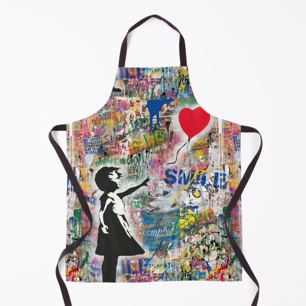 Item preview, Balloon Girl Street Art Mashup designed and sold by WE-ARE-BANKSY.