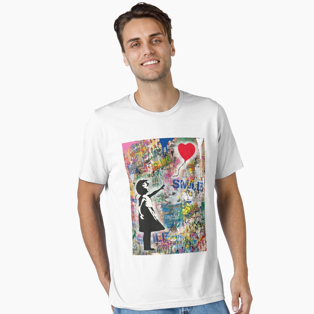 Item preview, Essential T-Shirt designed and sold by WE-ARE-BANKSY.