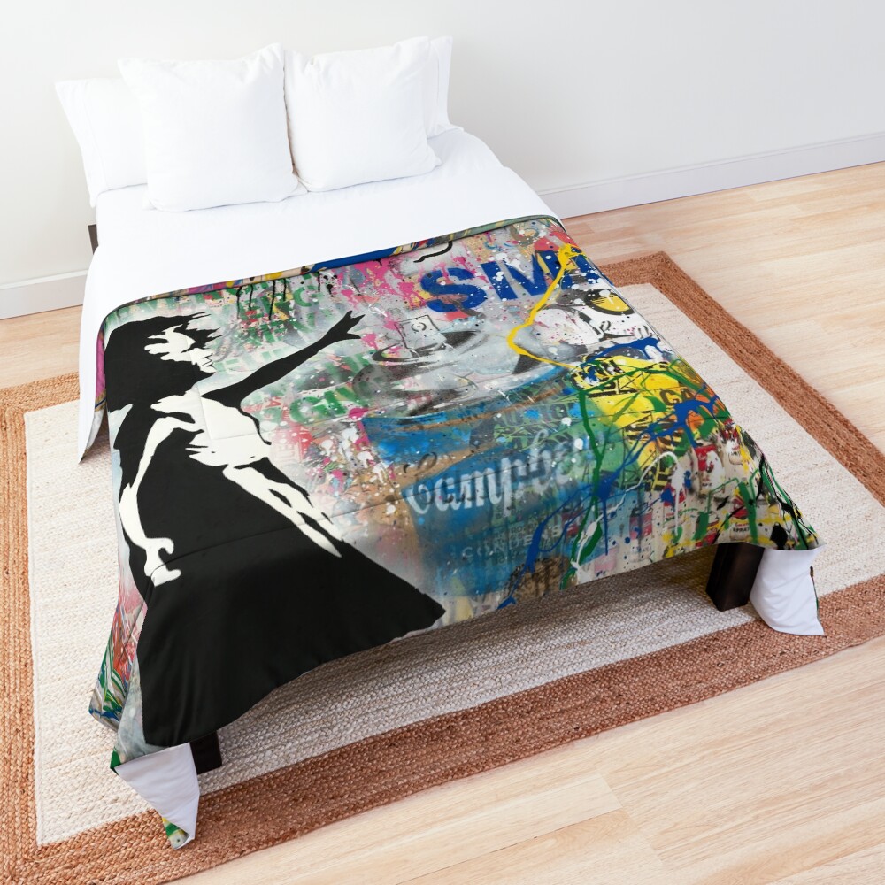 Item preview, Comforter designed and sold by WE-ARE-BANKSY.