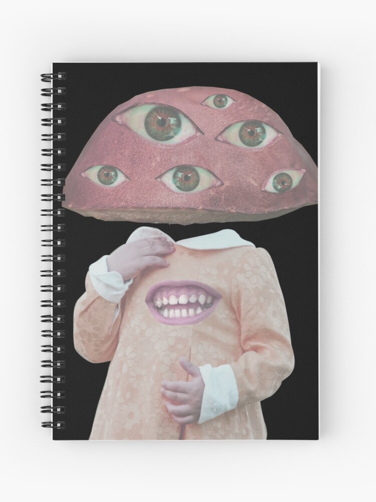 Weirdcore Spiral Notebooks for Sale