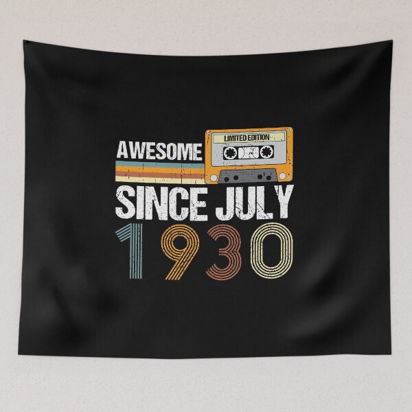 Item preview, Awesome Since July 1930 | 92th birthday | vintage July 1930 designed and sold by AMINE  ★★★★★.
