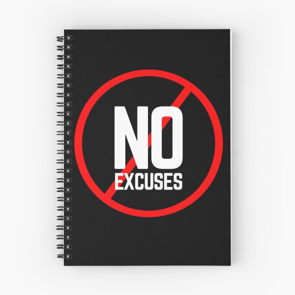Item preview, No Excuses  designed and sold by KingsManKind.