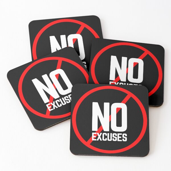 Item preview, No Excuses  designed and sold by KingsManKind.